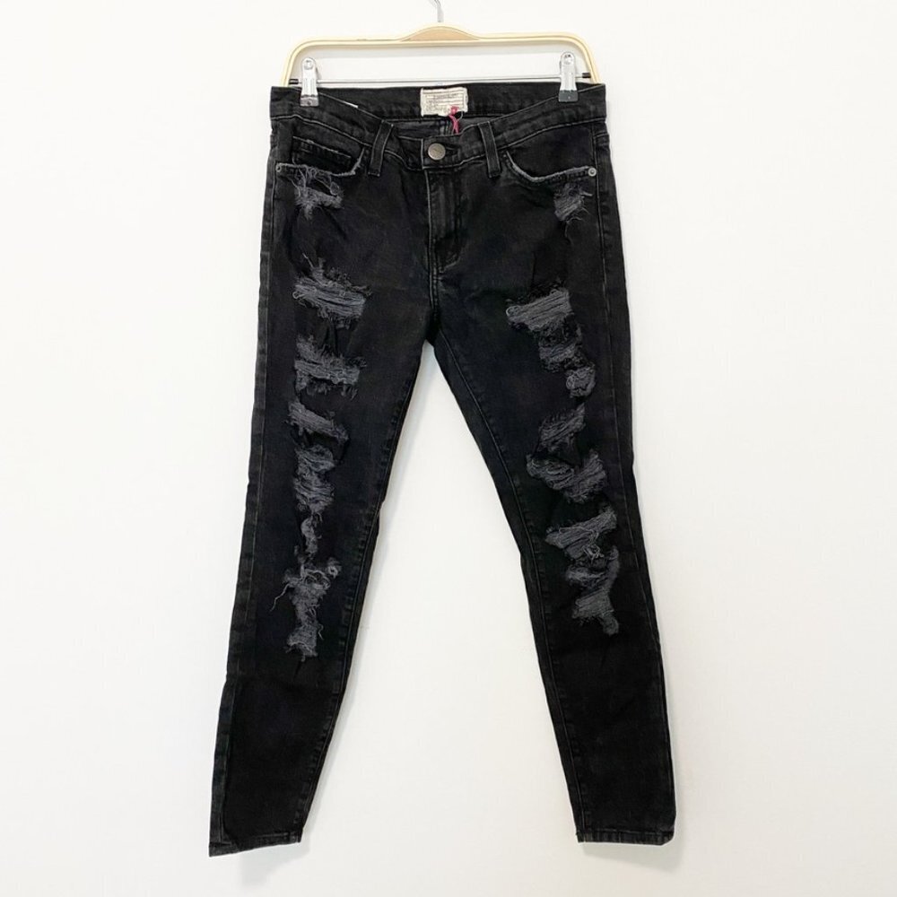 Current Elliott Stilletto Distressed Jeans Size 29
